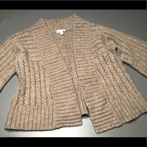 Ann Taylor LOFT chunky knit cardigan